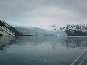 Aialik glacier from afar
