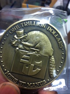 The coin, reverse.  Now we can raise the debt ceiling.